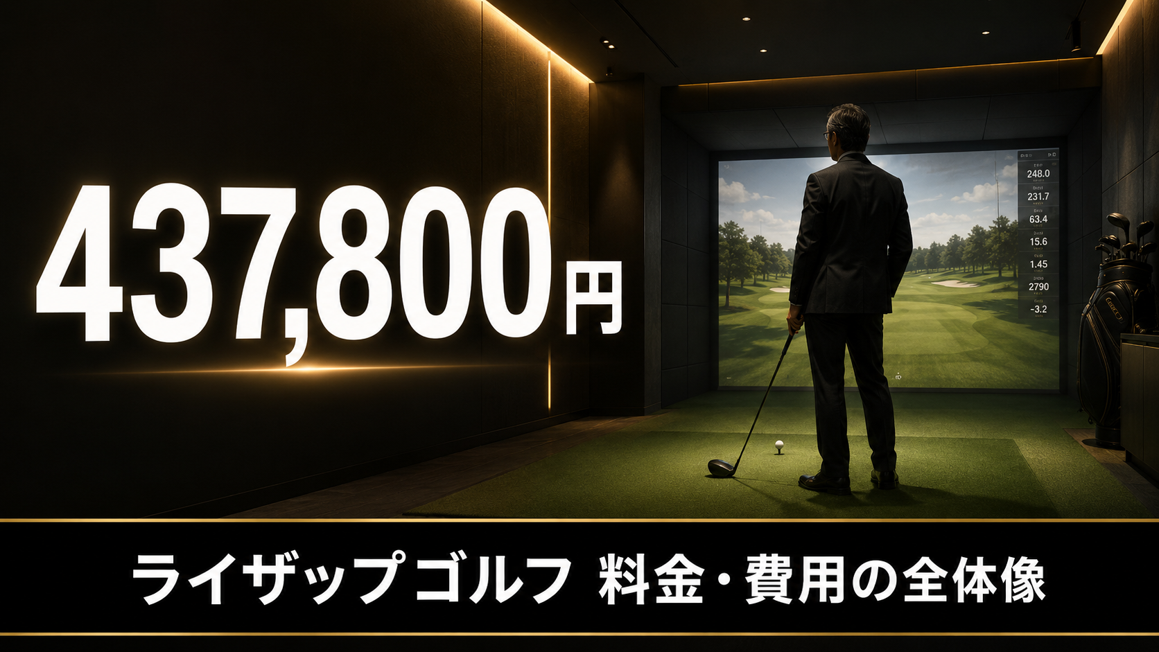 ライザップゴルフ料金・費用の全体像